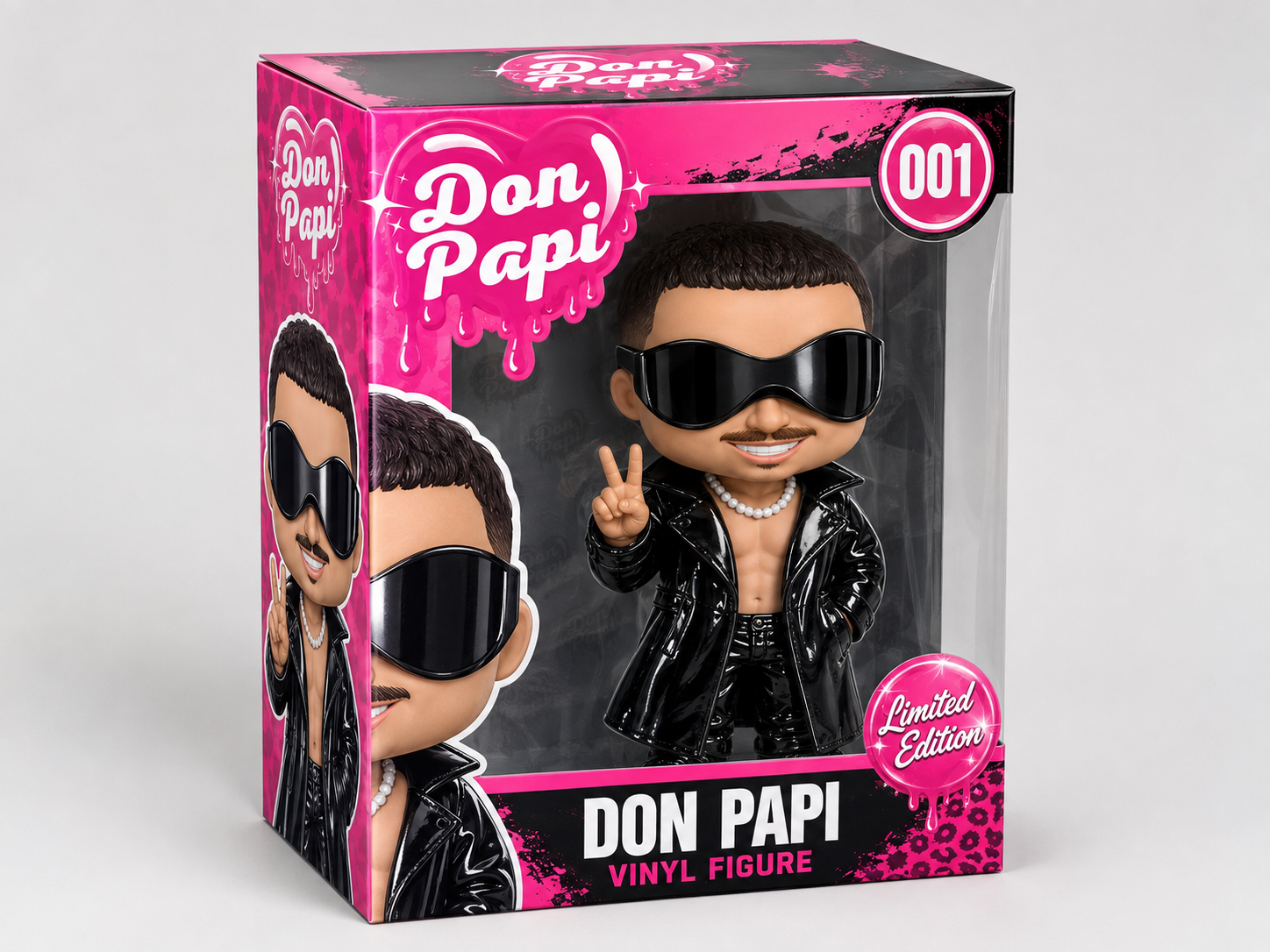 Don Papi limited edition vinyl figure in box